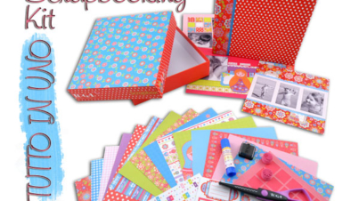 kit scrapbooking all in 1 vendita