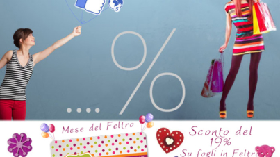sconto solo per fan feltro decorazioni